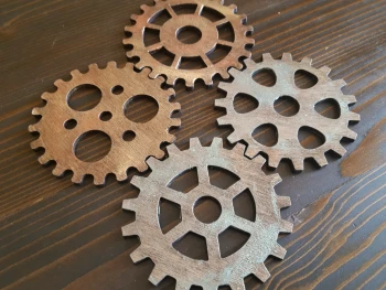 Подложки за чаши- Зъбни колела
